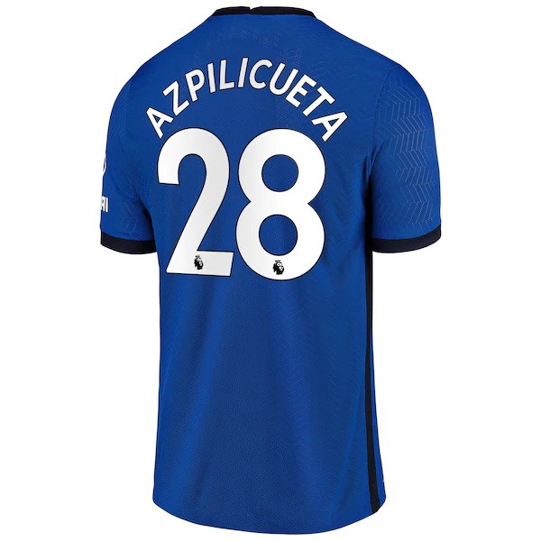 Trikot Chelsea NO.28 Azpilicueta Heim 2020-21 Blau Fussballtrikots Günstig